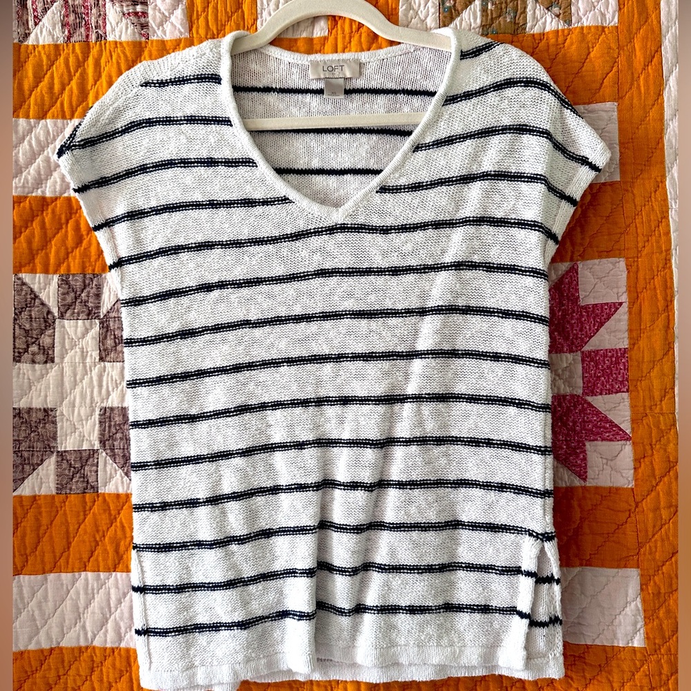 Knitted lightweight top